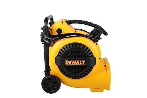 DEWALT 3/4 HP Air Mover, 3 Speed MAX 1800 CFM Floor Fan, Portable Utility Blower Fan, DXAM-2818 DEWALT