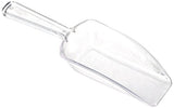 Package of 12 Clear Hard Plastic Candy Scoops for Candy Buffets, Parties, and Decorating Factory Direct Craft