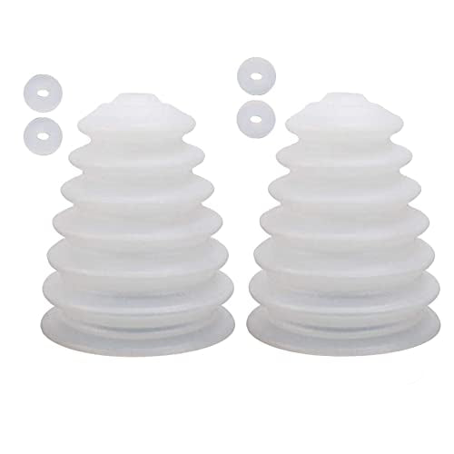 Replacement Electric Drill Dust Collector Hammer Dustproof Cover Rubber Scalable Bowl Device Power Tool Utility Accessories (2pcs) WoodArtSupply
