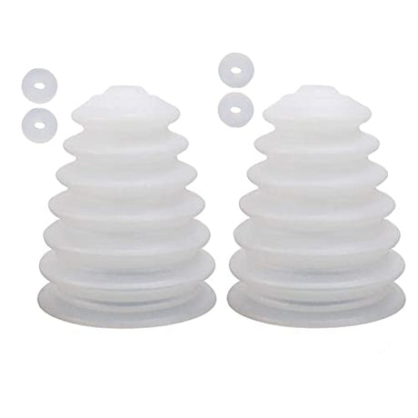 Replacement Electric Drill Dust Collector Hammer Dustproof Cover Rubber Scalable Bowl Device Power Tool Utility Accessories (2pcs) WoodArtSupply