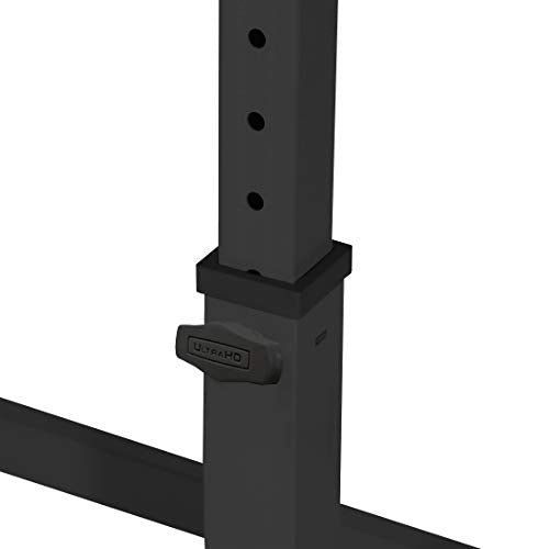 Seville Classics UltraHD Heavy Duty Height Adjustable Workbench Table w/ Solid Wood Top, 1000 lbs. Weight Capacity Workstation for Garage, Warehouse, Seville Classics