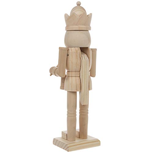 Wood Nutcracker With Drum Christmas Decoration Gift