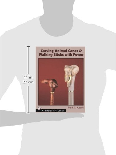 Carving Animal Canes & Walking Sticks (Schiffer Book for Carvers) - WoodArtSupply