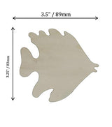 Creative Hobbies® 3.5 Inch Unfinished Wooden Shapes - Ready to Paint or Decorate Fish Shape | 12 Pack Creative Hobbies