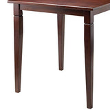 Winsome Kingsgate Dining Table, Walnut Winsome