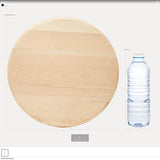 Unfinished Wooden Circles 12 inch, Pack of 1 Round Wood Plaques Unfinished Wood Circles for Crafts Charcuterie Board by Woodpeckers Woodpeckers