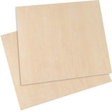 ZEONHAK 20 Pack 10 x 10 x 0.12 Inches Square Unfinished Wood Pieces, Thin Plywood Wood Sheets with Sharp Corners, Unfinished Blank Wood Slices for ZEONHAK