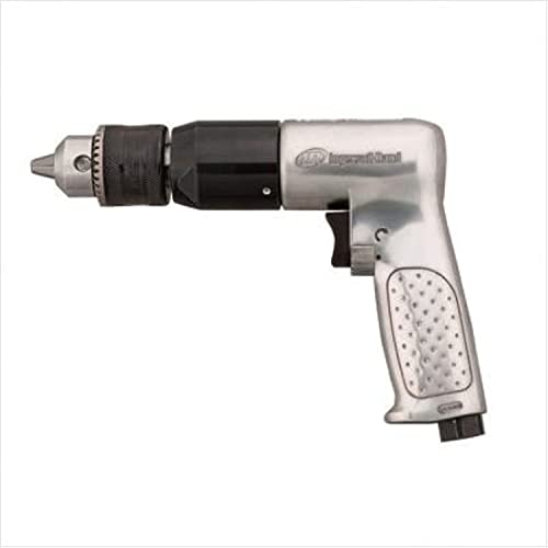 Ingersoll Rand 7802RA 3/8” Reversible Air Drill, Heavy Duty, 2,000 RPM, 0.5 HP Motor, Pistol Grip Handle Ingersoll Rand