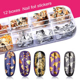 Nail Art Brush, 3D Nail Art Decorations Kit with Nail Pen Designer Dotting Tools Colors Holographic WoodArtSupply