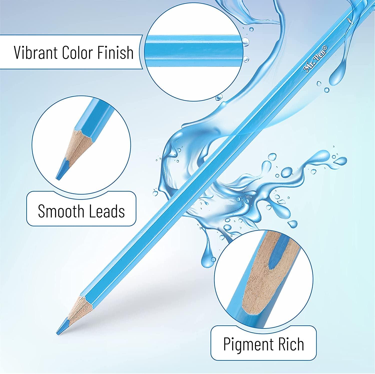 Colored Pencils, 36 Pack, Color Pencil Set, Color Pencils, Map Pencils WoodArtSupply