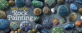 Metallic Rock Painting Box Set - DIY Rock Painting for Adults - Rocks, Brush, Paint Included WoodArtSupply
