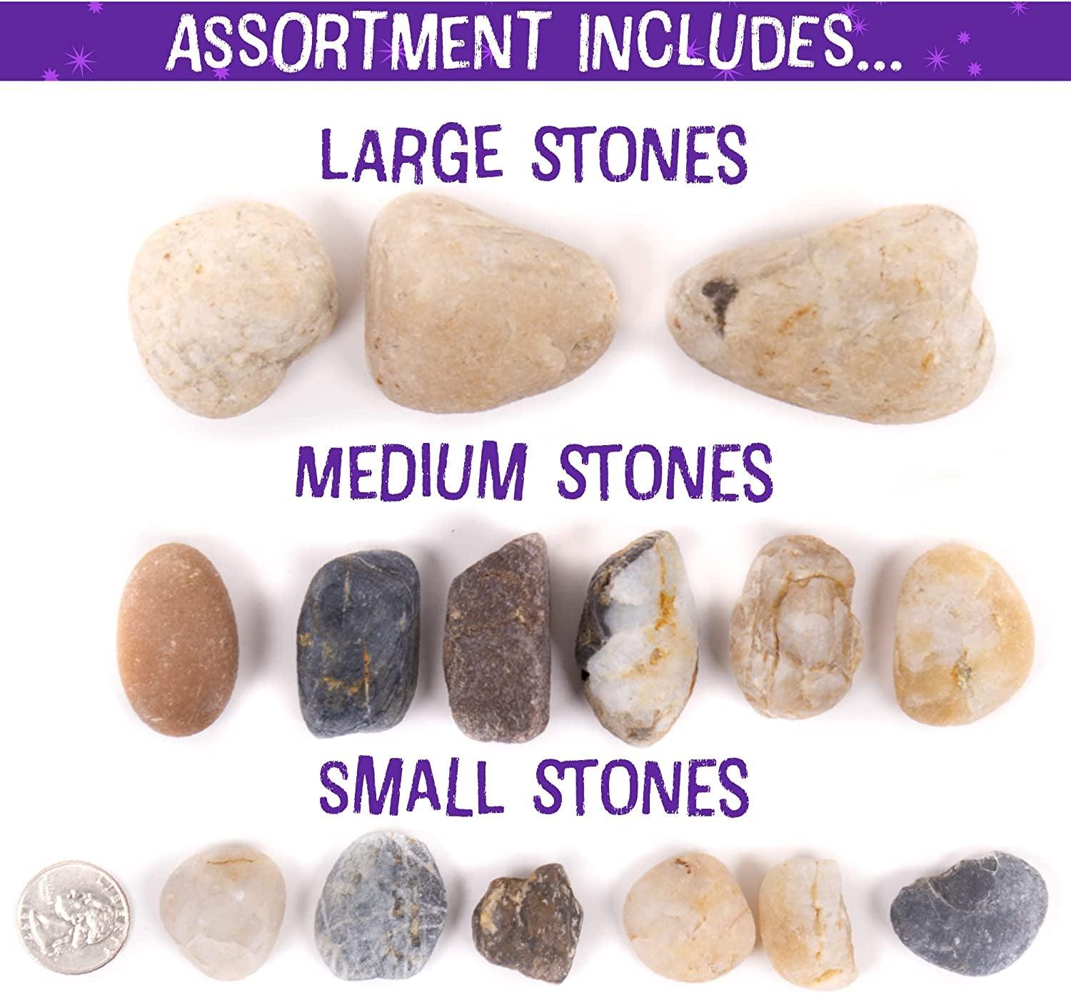 Galaxy Paint Your Own Rock Art by Horizon Group USA, Black WoodArtSupply