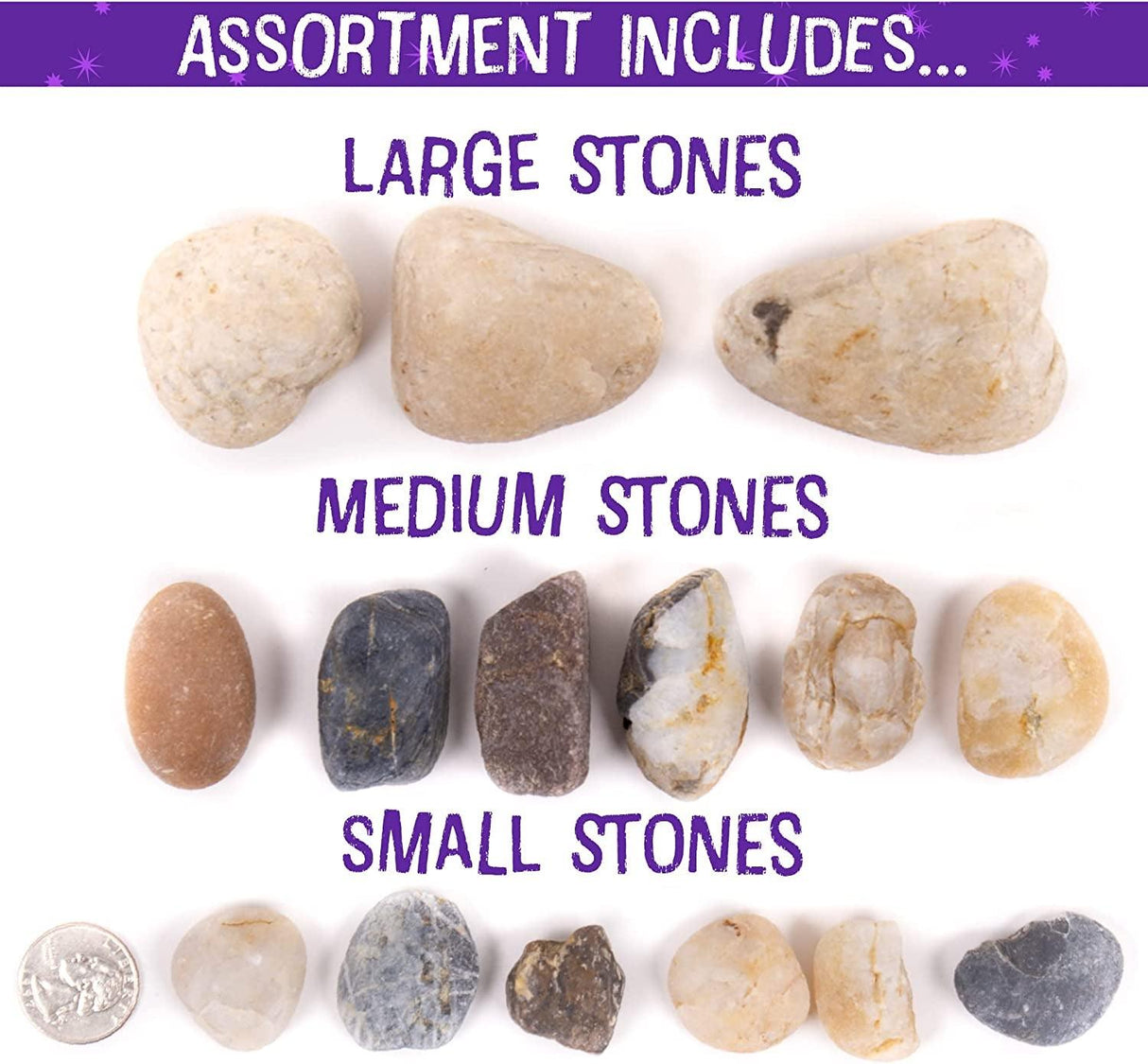 Galaxy Paint Your Own Rock Art by Horizon Group USA, Black WoodArtSupply