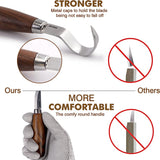 Wood Whittling Kit for Beginners-Complete Whittling Set with 4Pcs Wood Carving Knives & 8Pcs Basswood Wood Blocks-Perfect Wood Carving Kit WoodArtSupply