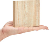 Unfinished MDF Wood Blocks for Crafts, 1 in Thick Wooden Square Blocks (4X4 In, 4 Pack) WoodArtSupply