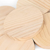5PCS Unfinished Natural Wood Slices-5.9Inch round Wooden Discs Circles WoodArtSupply