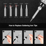 SREMTCH 43-Piece Adjustable Temperature Pyrography Pen and Wood Burning Kit WoodArtSupply