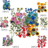 Dried Flowers for Resin, 103Pcs Natural Flowers and Leaves Compressed, Vacuum Packed DIY Pressed Flowers for Epoxy, Jewelry, Candles, Soap, Nail WoodArtSupply