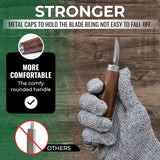 Whittling Kit for Beginners Includes 8-Basswood Wood Carving Blocks Set, 3Pcs Whittling Knife - Wood Carving Kit with Tools and Carving Knifes for WoodArtSupply