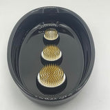 3 Pcs Flower Frogs for Flower Arrangements Supplies, Japanese Flower Arranging Ikebana Kenzan, Pin Frogs for Flowers Holder with Rubber Base Flower Eggone