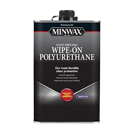 Minwax 40910000 Wipe-On Poly, Pint, Satin, 16 Fl Oz Minwax