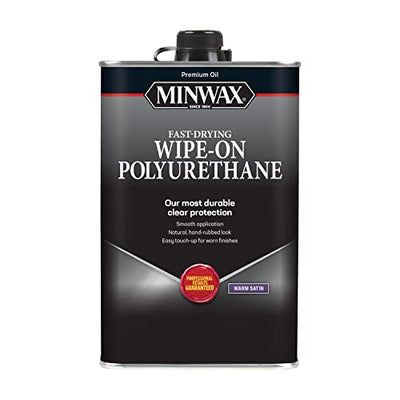 Minwax 40910000 Wipe-On Poly, Pint, Satin, 16 Fl Oz
