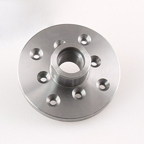 Hurricane Turning Tools, 4" Steel Lathe Faceplate, 1" x 8TPI Hurricane Turning Tools