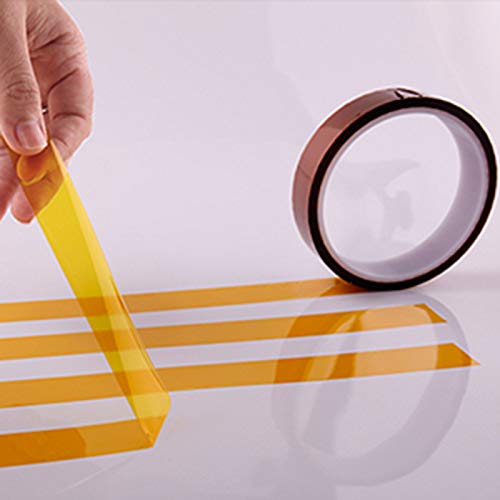 TSSART Resin Tape for Epoxy Resin Molding - Thermal Silicone Adhesive Tape,  Oxidation and High Temperature Resistance Easy Peeling, Epoxy Release Tape