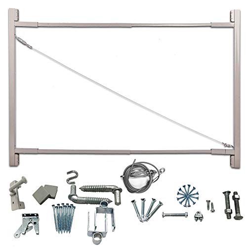 Adjust-A-Gate™ Steel Frame Gate Building Kit (36"-72" wide openings up to 6' high fence)