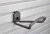 HandiWall Basic Accessory Kit with Locking Brackets for Garage Slatwall Panel Organization HandiWall