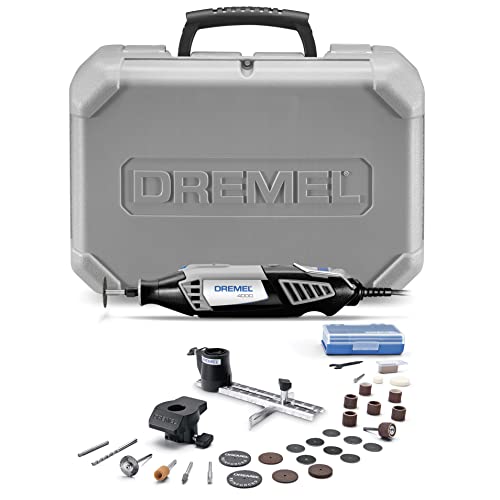 Dremel 4000-2/30 Variable Speed Rotary Tool Kit - Engraver, Polisher, and Sander- Perfect for Cutting, Detail Sanding, Engraving, Wood Carving, and