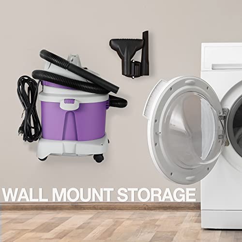 Shop-Vac 4 Gallon 4.5 Peak HP All Around EZ Series Wet/Dry Vacuum, Portable Compact Shop Vacuum, 3 in 1 Function with Wall Bracket & Attachments for Shop-Vac