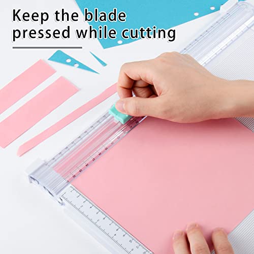 Ecraft Paper Trimmer Scoring Board: 12 x12 inch Craft Paper Cutter -  Folding & Scorer for Cover of Book & Gift Box and Photo etc