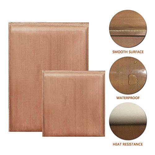 8 Pack Heat Press Pillow Mat Kits - 4 Size Teflon Heat Pressing Transfer Pillows,2 Pieces Teflon Paper Sheets and 2 Heat Resistant Tape for Heat VCHOMY