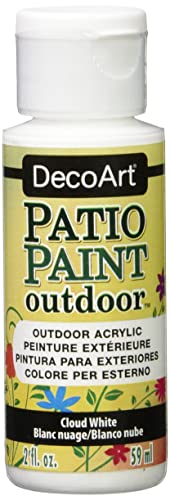 PATIO PAINT ACRYLIC CLOUD WHITE 2OZ DecoArt