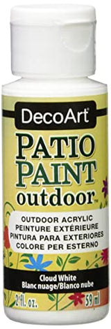 PATIO PAINT ACRYLIC CLOUD WHITE 2OZ DecoArt