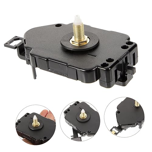 Veemoon 1 Set Pointer Walnut Suite Metal Sports Mechanical Accessories Set Pendulum Second Hand Iron Mute Clock Wall Clock Motor Quartz Clock Veemoon