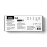 Liquitex Professional Acrylic Gouache Paint, 6 x 59ml (2-oz), Fluorescents Set Liquitex