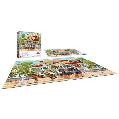 Cra-Z-Art - RoseArt - Puzzle Collector - Painted Lady - 500 Piece Jigsaw Puzzle - WoodArtSupply