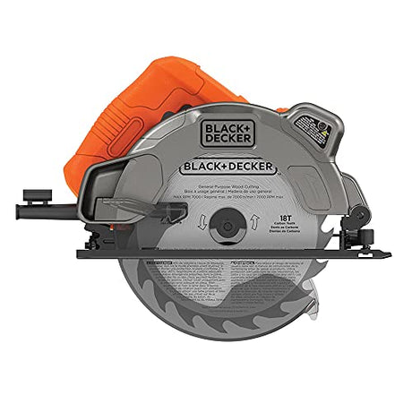BLACK+DECKER 7-1/4-Inch Circular Saw with Laser, 13-Amp (BDECS300C) BLACK+DECKER