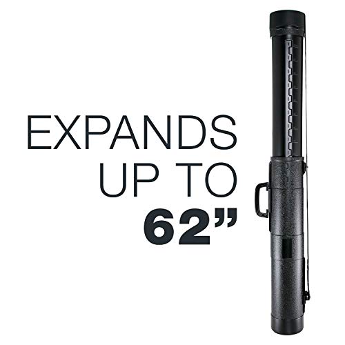 US Art Supply Extra-Large Black Telescoping Drafting Tube: Diameter: 7 1/4 inch, Length: 42 to 62 inches US Art Supply