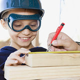 36 PCS 2.8mm Pencil Lead Refills for Carpenter Pencil Mark Pencils Solid Deep Hole Mechanical Construction Pencil Replacements Study Pencil Leads for Carreuty