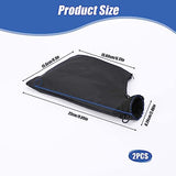 2 Pcs Table Saw Miter Saw Dust Bag Black Dust Collection Bag for Miter Saw 255 Model with Zipper and Wired Adjustable Stand Dust Bag for Belt Sander Mozeat Lens