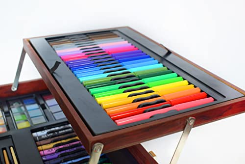 Art 101 Deluxe Classic Drawing Kit, Brown, 170 Pieces (54170) Art 101 USA