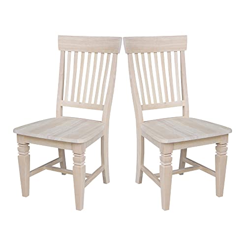 International Concepts Tall Java Chair, Unfinished IC International Concepts