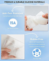 Nicpro 74oz Silicone Mold Making Kit, Platinum Liquid Silicone Rubber for Mold Maker, Translucent Flexible & Food Safe Mix Ratio 1:1 for Casting 3D Nicpro