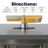 FivePears 16 Pcs Forstner Drill Bits Set, Carbide Tipped Wood Hole Saw Auger Opener, Hole Opener Hinge Hole Cutter for Woodworking, Plastic, Plywood FIVEPEARS