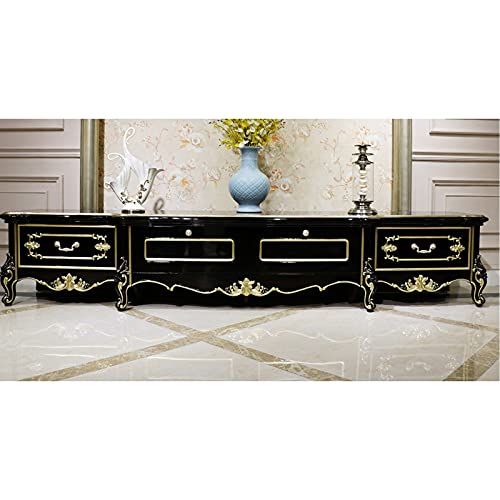 LXYUUM Wood Carved Applique Onlay Unpainted Corner Onlay Applique Door Cabinet Rose Unpainted European Style (03, 30x8cm/11.81x3.15inch) LXYUUM