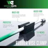 Wedge Guys Rubber Vise Clamp for Golf Club Repair Regripping Reshafting Refinishing Custom Refurbishment & Replacement – Snugly Protects All Golf Wedge Guys