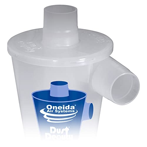Dust Deputy Plus Anti-Static Retrofit Cyclone Separator Kit for Wet/Dry Shop Vacuums with Collapse-Proof Bucket Lid and Hose (DD Plus) Oneida Air Systems